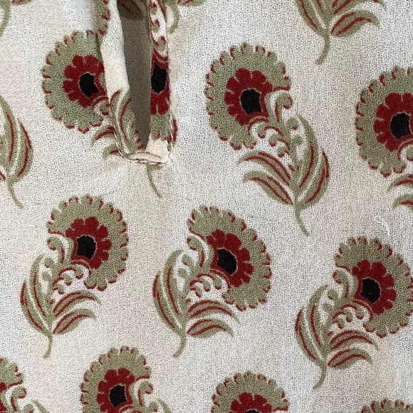 A.L.C Iggy Top in Eggshell & Sage Multi Size 4 - Picture 12 of 13